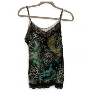 Y2K No Boundaries Animal Print Layered Tank Top